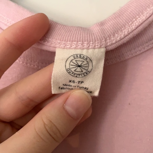 Urban Outfitters Pink Crop Dainty Tee - Picture 2 of 2